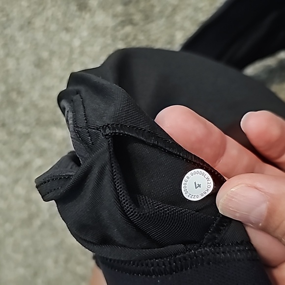 Lululemon Wunder Train Bra Medium Support C/D Heathered Graphite Grey Size 4 - Picture 6 of 6